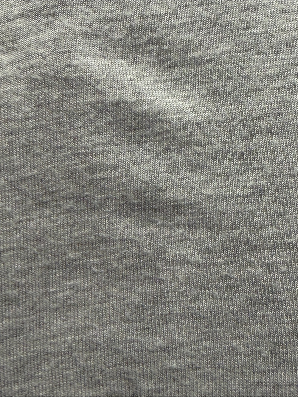 Dear Apple Gray Layered Hem Long Sleeve Top Size Large Lightweight Casual Tee - Picture 4 of 6